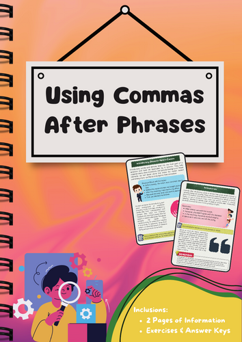 Commas After Introductory Words and Phrases