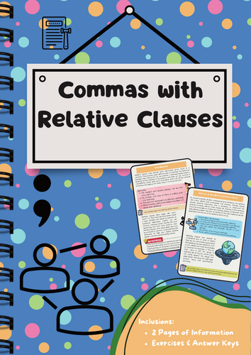 Commas with Defining and Non-Defining Clauses