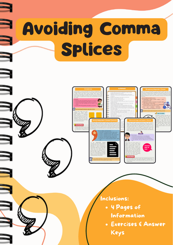 Comma Splices: Correcting Sentence Structure