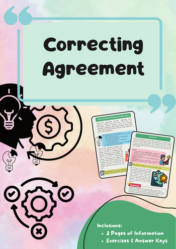 Subject-Verb Agreement: Rules, Examples, and Practice