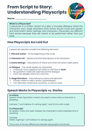 How to write a script