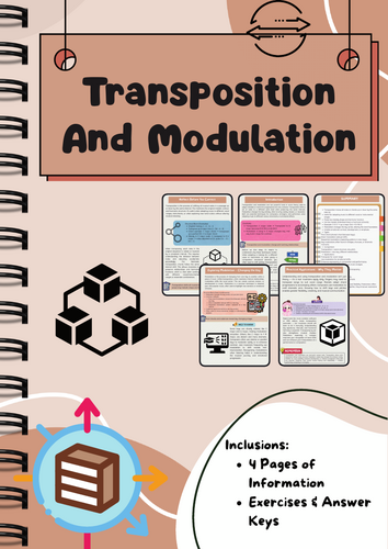 Transposition and Modulation: Key Changes & Pitch Shifts