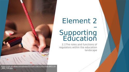 T Level Education and Childcare Element 2 Supporting Education (Teaching from 2025)