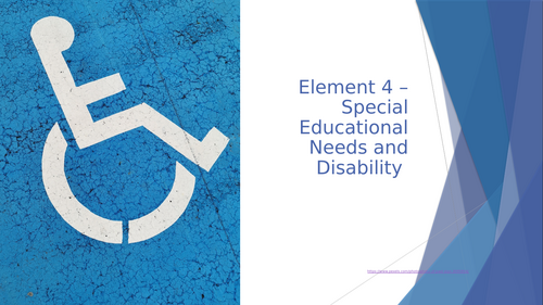 T Level Education and Childcare Element 4 SEND (Teaching from 2025)