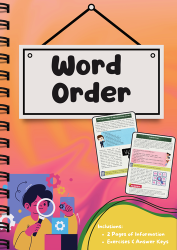 German Word Order: Main and Subordinate Clauses