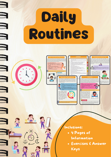 Daily Routines: German Verbs and Time Expressions