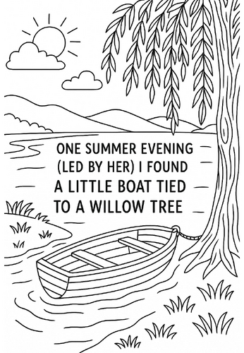The Prelude Colouring Sheets