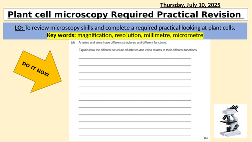 AQA GCSE Combined Science Biology Required Practical 1, 2, & 3 Revision Lessons