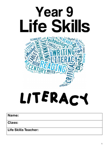 Literacy Life Skills Scheme of Work