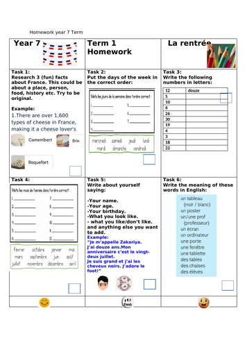 Hmework sheet Dynamo 1 Module 1