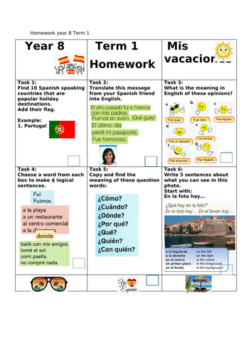 Homework sheet Viva 2, Module 1