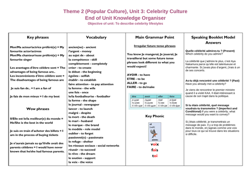 NEW GCSE Theme 2 Knowledge Organisers