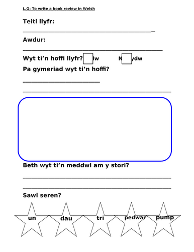 Bilingual Book Reviews (Welsh)