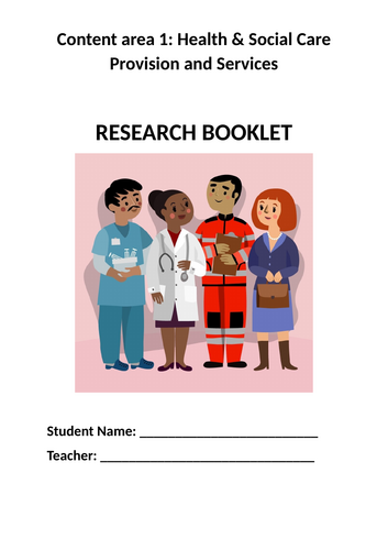 Content Area 1- Research booklet
