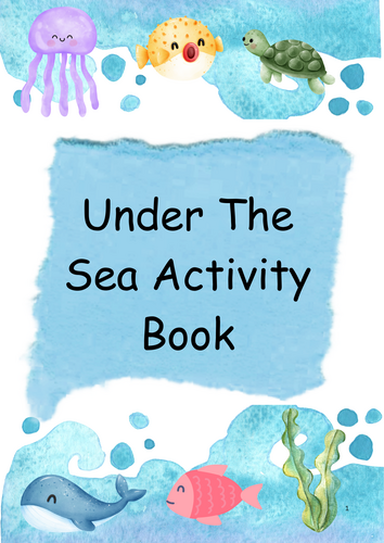 Under the sea activity booklet