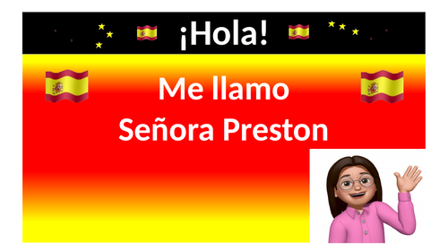 First lesson for Year 7 Spanish