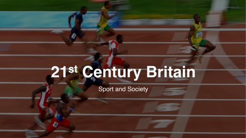 A-Level PE: 21st Century