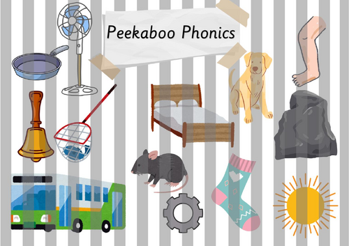 Peekaboo Phonics Phase 2, 3 and 4