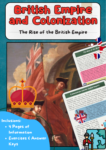 British Empire: Colonization, India, Africa, Caribbean