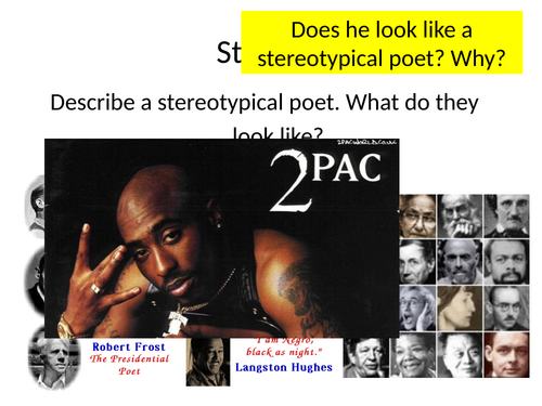 Tupac Poetry Lesson