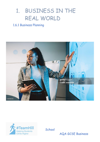 1.6 Business Planning