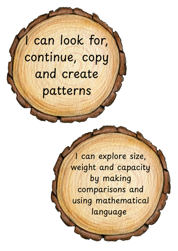 I can Maths objectives