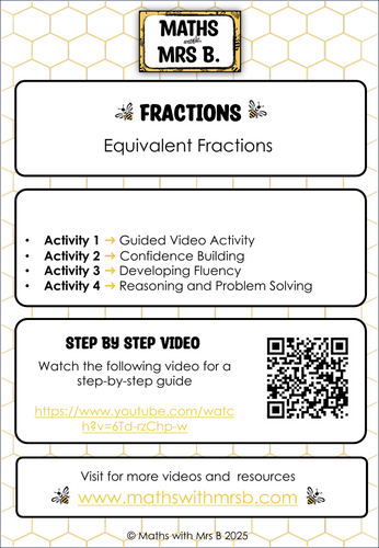 Equivalent Fractions | Maths with Mrs B.