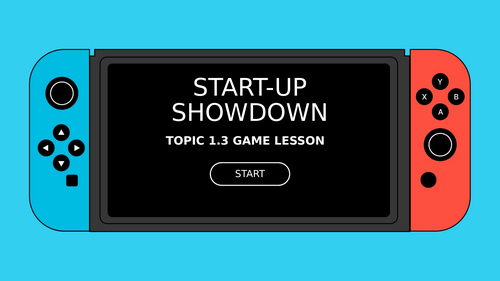 End of 1.3 Business EdExcel Business Games Revision