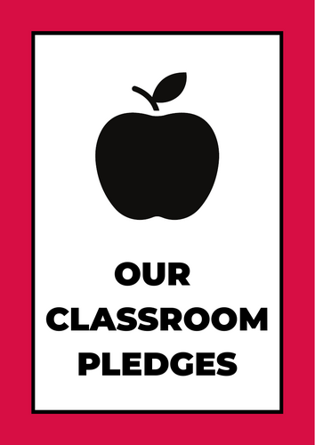 Classroom Values Posters