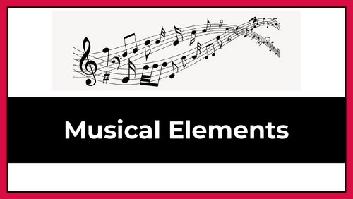 Musical Elements Introductory Lesson