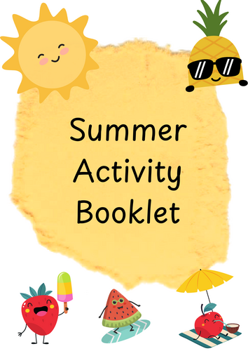 Summer Activity Booklet