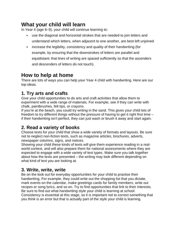 Helping your Child at Home with English