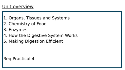 Biology gcse aqa topic 2