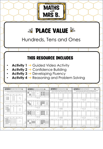 Hundreds, Tens and Ones | Maths with Mrs B.