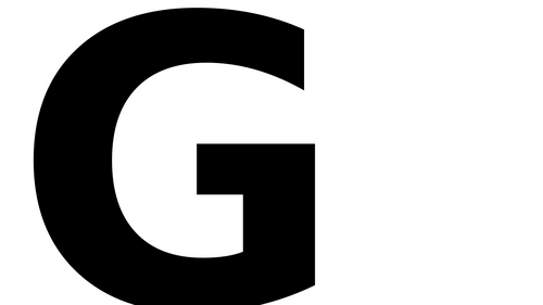 Geography lettering