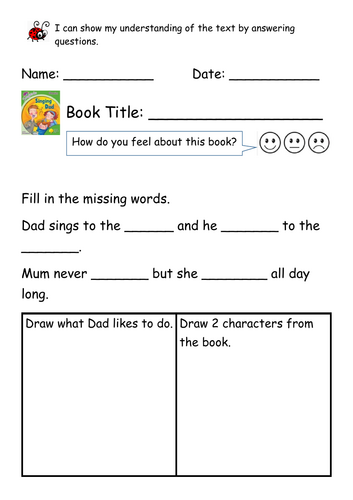 ORT Level 2  Reading Comp - Singing Dad