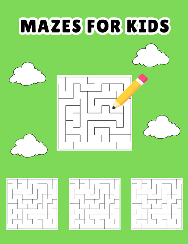 Printable Mazes Book for kids