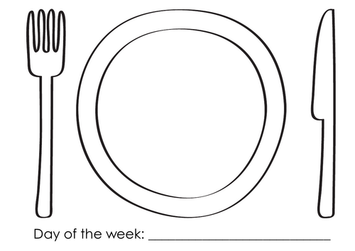 Create a plate of food