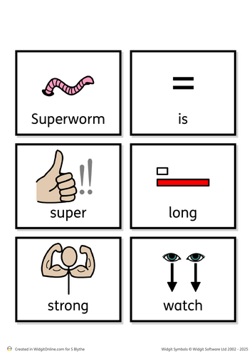 Super Worm Widgits