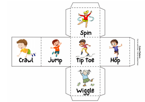 Gross Motor Dice