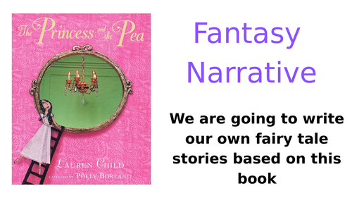 The Princess and the Pea - The Write Stuff - Writing unit