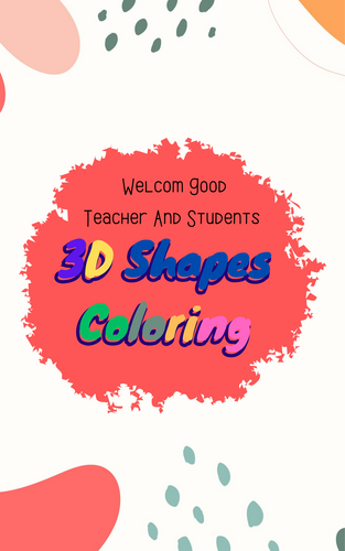 coloring book:Geometric shapes coloring pages