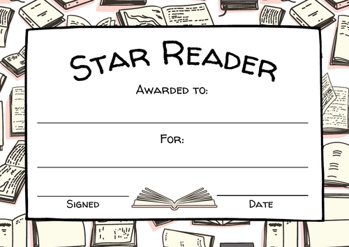 Reading star of the week