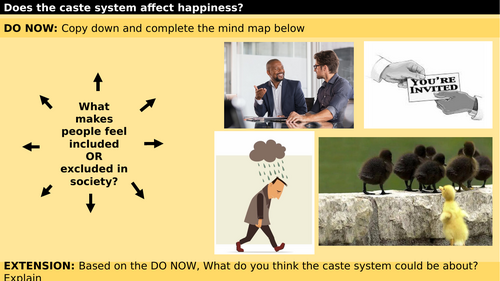 Does the caste system affect happiness?