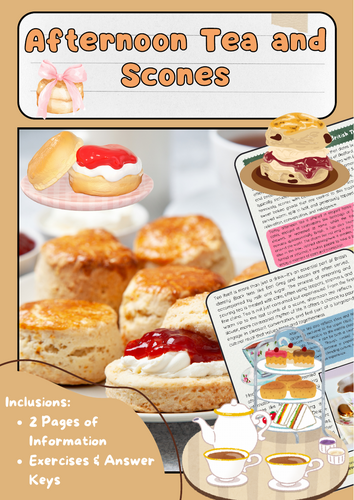 Afternoon Tea and Scones – British Culture and Food