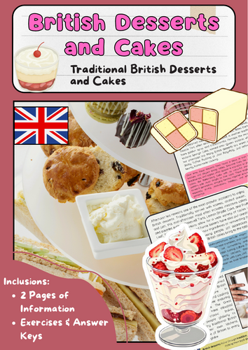 British Desserts and Cakes: Traditions, Recipes, and Afternoon Tea