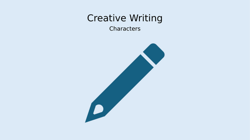 Creative Writing Characters