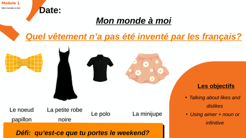 Dynamo 3,  Point de départ, Module 1