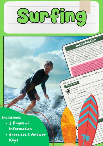 Surfing: Waves, Culture, Safety, Equipment, and Therapy