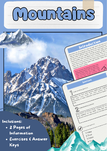 Mountains: Formation, Types, Effects, Volcanoes